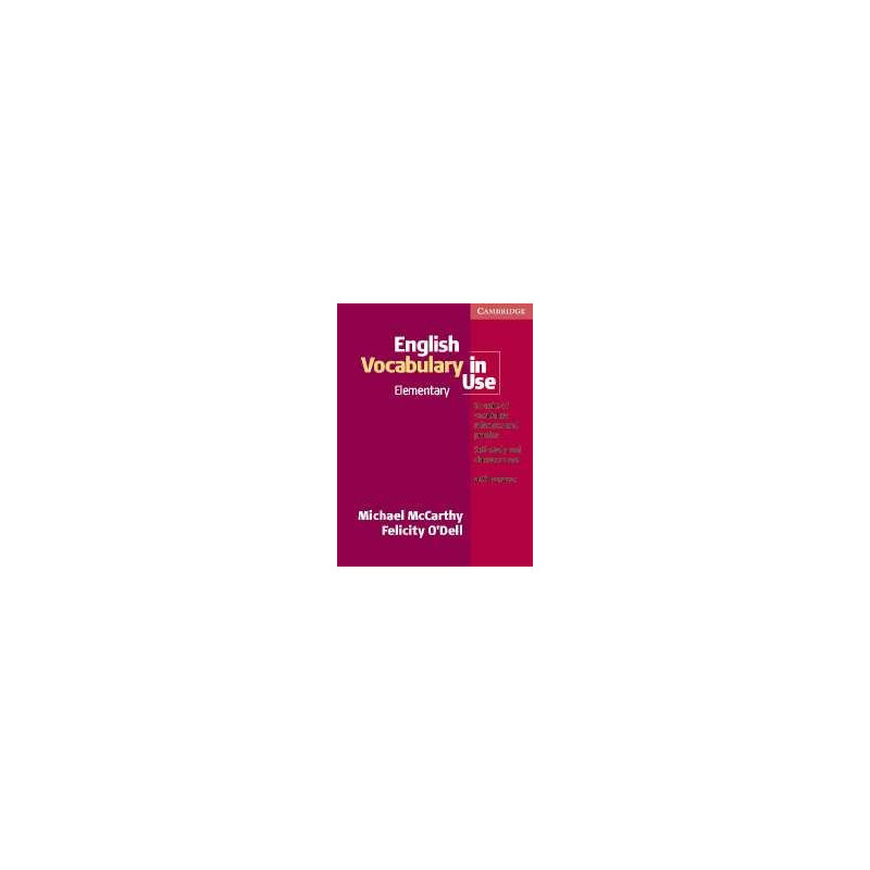 English Vocabulary in Use Elementary, Book with Answers