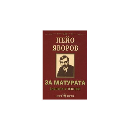 Пейо Яворов за матурата - анализи и тестове