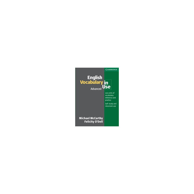 English Vocabulary in Use. Advanced Book