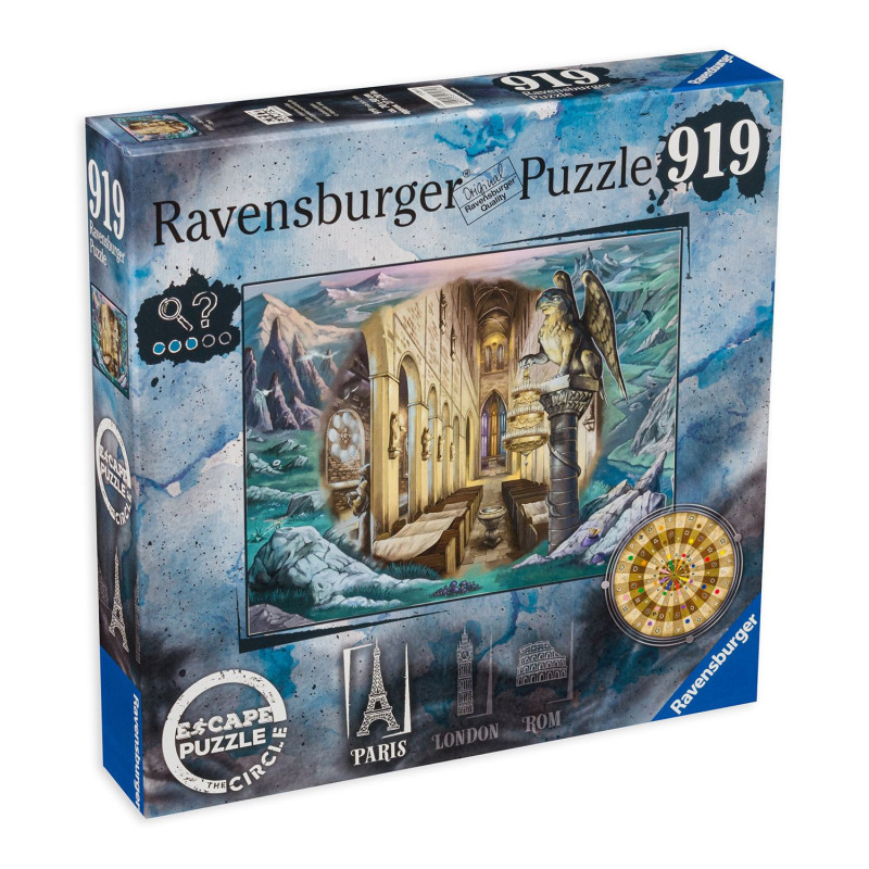 Пъзел-загадка Ravensburger от 919 части - Париж
