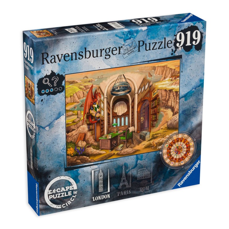 Пъзел-загадка Ravensburger от 919 части - Лондон