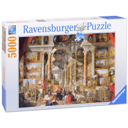 Пъзел Ravensburger от 5000 части - Изглед към модерен Рим, Панини