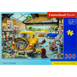 Пъзел Castorland от 300 части - Ретро гараж