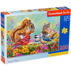 Пъзел Castorland от 200 части - Време за обяд