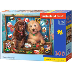 Пъзел Castorland от 300 части - Пътници без билет