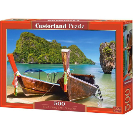 Пъзел Castorland от 500 части - Khao Phing Kan, Тайланд