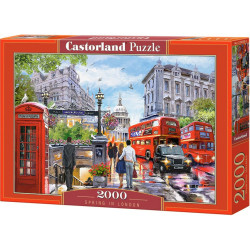 Пъзел Castorland от 2000 части - Пролет в Лондон