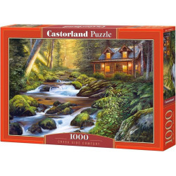 Пъзел Castorland от 1000 части - На брега на реката, Дален Ламбсън