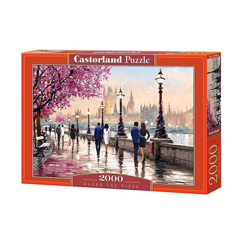 Пъзел Castorland от 2000 части - Пътека до реката