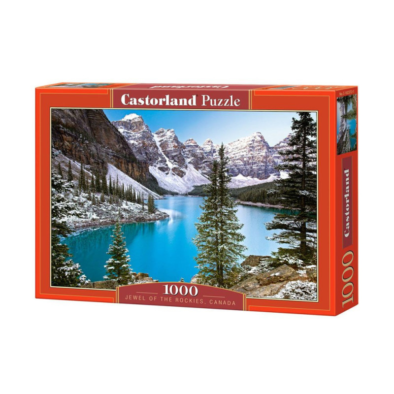 Пъзел Castorland от 1000 части - Езеро в Канада