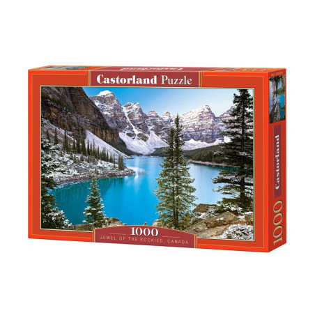 Пъзел Castorland от 1000 части - Езеро в Канада