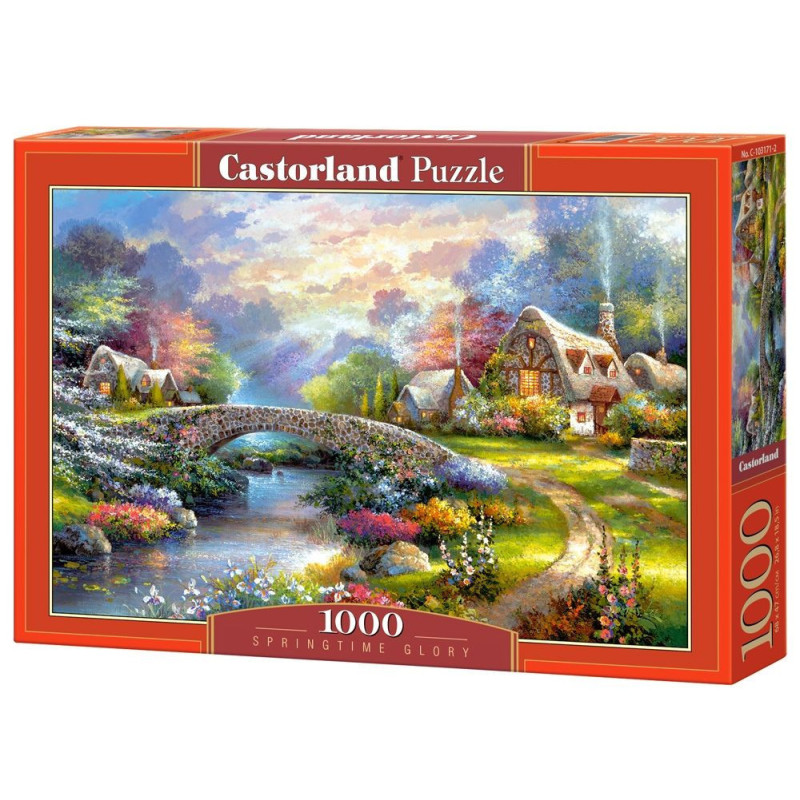 Пъзел Castorland от 1000 части - Пролетна слава