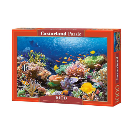 Пъзел Castorland от 1000 части - Корали и риби