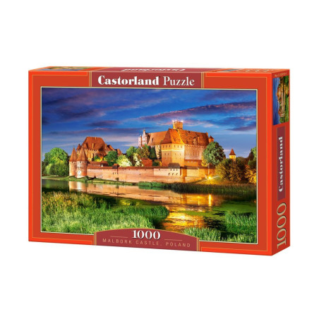 Пъзел Castorland от 1000 части - Замъка Малборк в Полша