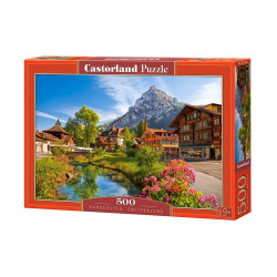 Пъзел Castorland от 500 части - Кандерстег, Швейцария