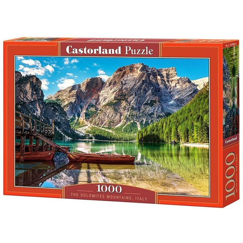 Пъзел Castorland от 1000 части - Доломитите, Италия