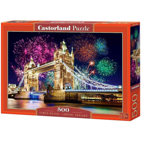 Пъзел Castorland от 500 части - Тауър Бридж, Лондон