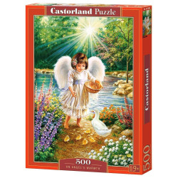Пъзел Castorland от 500 части - Ангелска топлина, Дона Гелсингър