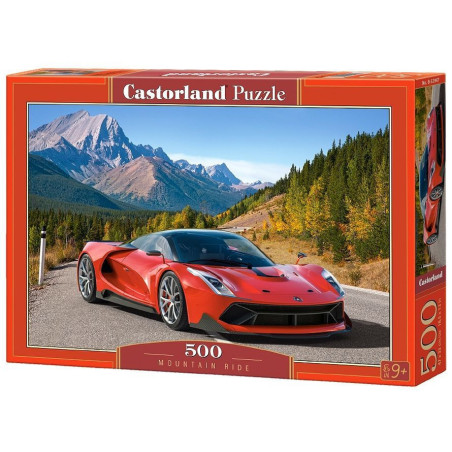 Пъзел Castorland от 500 части - Планинско шофиране