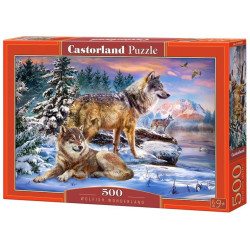 Пъзел Castorland от 500 части - Вълча приказка