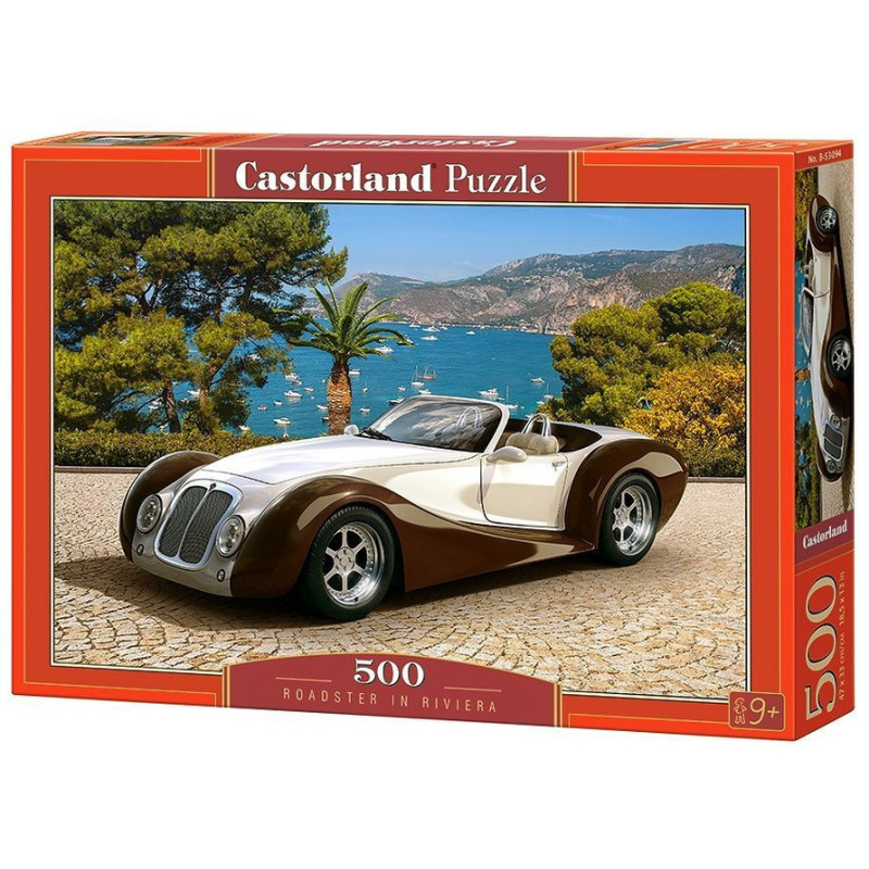 Пъзел Castorland от 500 части - Roadster на Ривиерата