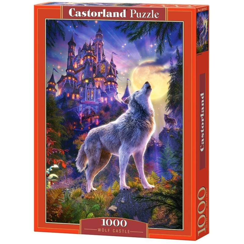 Пъзел Castorland от 1000 части - Замъкът на вълците