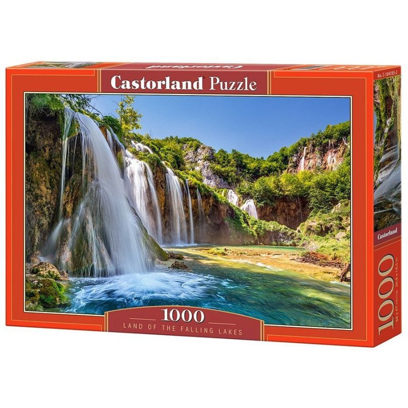 Пъзел Castorland от 1000 части - Страната на падащите езера