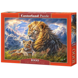 Пъзел Castorland от 1000 части - Баща и син, Ейбрахам Хънтър
