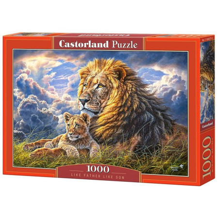 Пъзел Castorland от 1000 части - Баща и син, Ейбрахам Хънтър