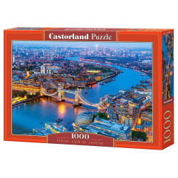 Пъзел Castorland от 1000 части - Лондон от птичи поглед