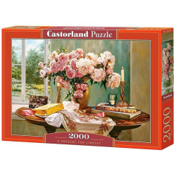 Пъзел Castorland от 2000 части - Подарък за Линдзи