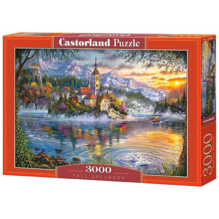 Пъзел Castorland от 3000 части - Есенен блясък