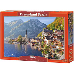 Пъзел Castorland от 500 части - Халщат, Австрия