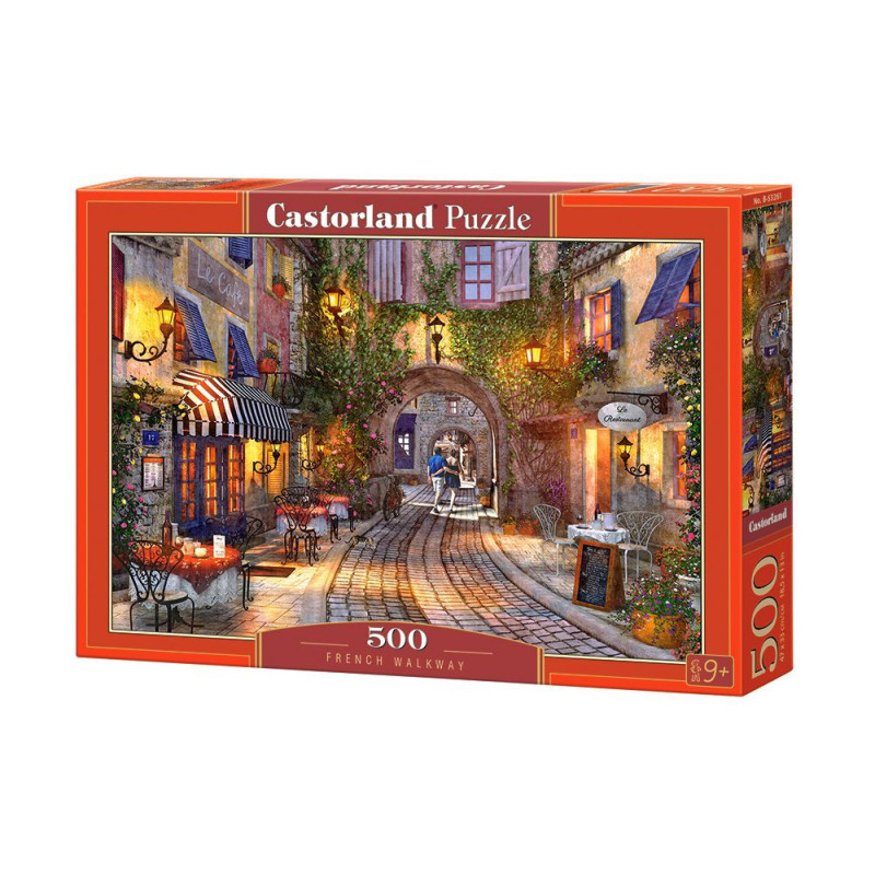 Пъзел Castorland от 500 части - Френска алея