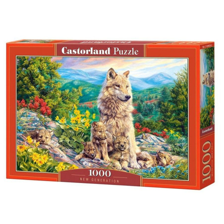 Пъзел Castorland от 1000 части - Ново поколение
