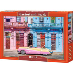 Пъзел Castorland от 1000 части - Стара Хавана, Ассаф Франк