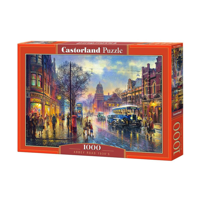 Пъзел Castorland от 1000 части - Улица Аби 1930