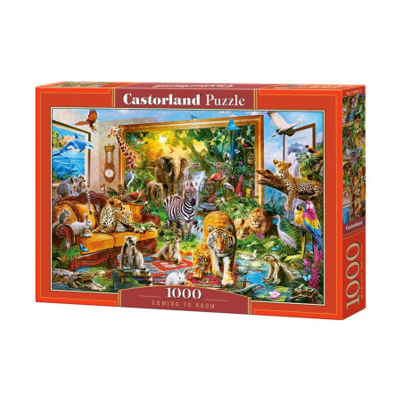 Пъзел Castorland от 1000 части - Посещение в стаята