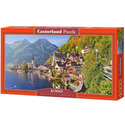 Панорамен пъзел Castorland от 4000 части - Халщат, Австрия