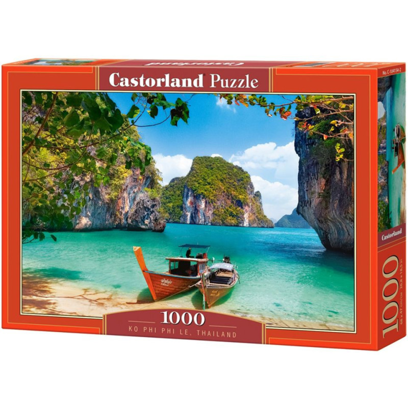 Пъзел Castorland от 1000 части - Ко Пи Пи Лей, Тайланд
