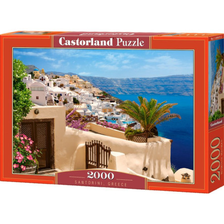 Пъзел Castorland от 2000 части - Санторини, Гърция