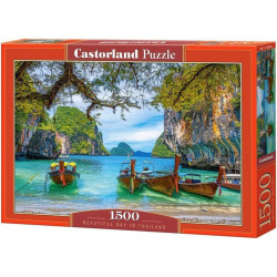 Пъзел Castorland от 1500 части - Красив залив в Тайланд