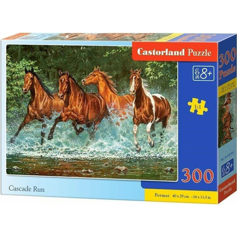 Пъзел Castorland от 300 части - Каскадно изпълнение