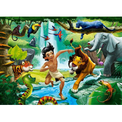 Пъзел Castorland от 100 части - Книга за джунглата