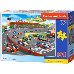 Пъзел Castorland от 100 части - Състезание от Формула 1