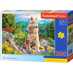 Пъзел Castorland от 200 части - Нова генерация