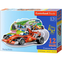 Пъзел Castorland от 12 XXL части - Състезателен Болид