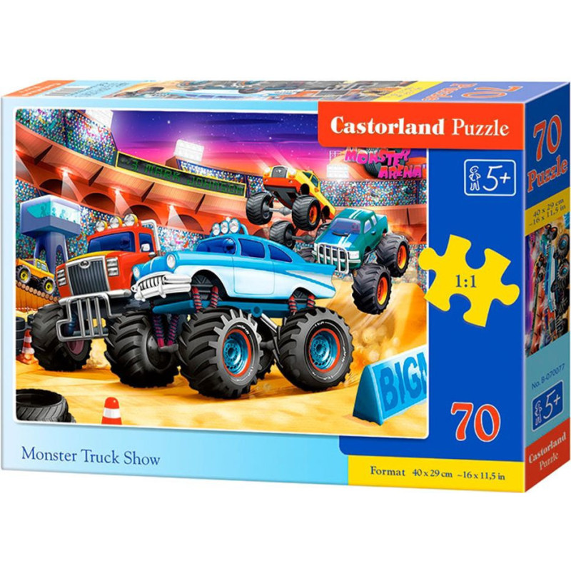Пъзел Castorland от 70 части - Шоу с бъгита
