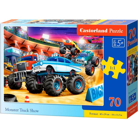 Пъзел Castorland от 70 части - Шоу с бъгита