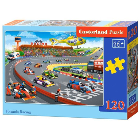Пъзел Castorland от 120 части - Формула състезание